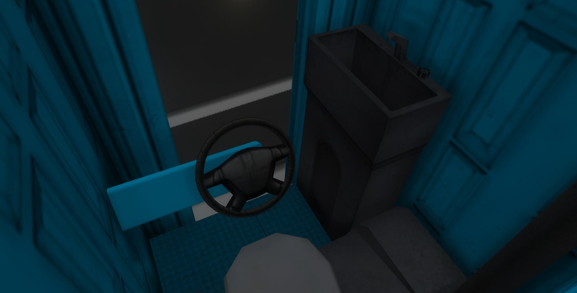 Potty Turbo blue cabin